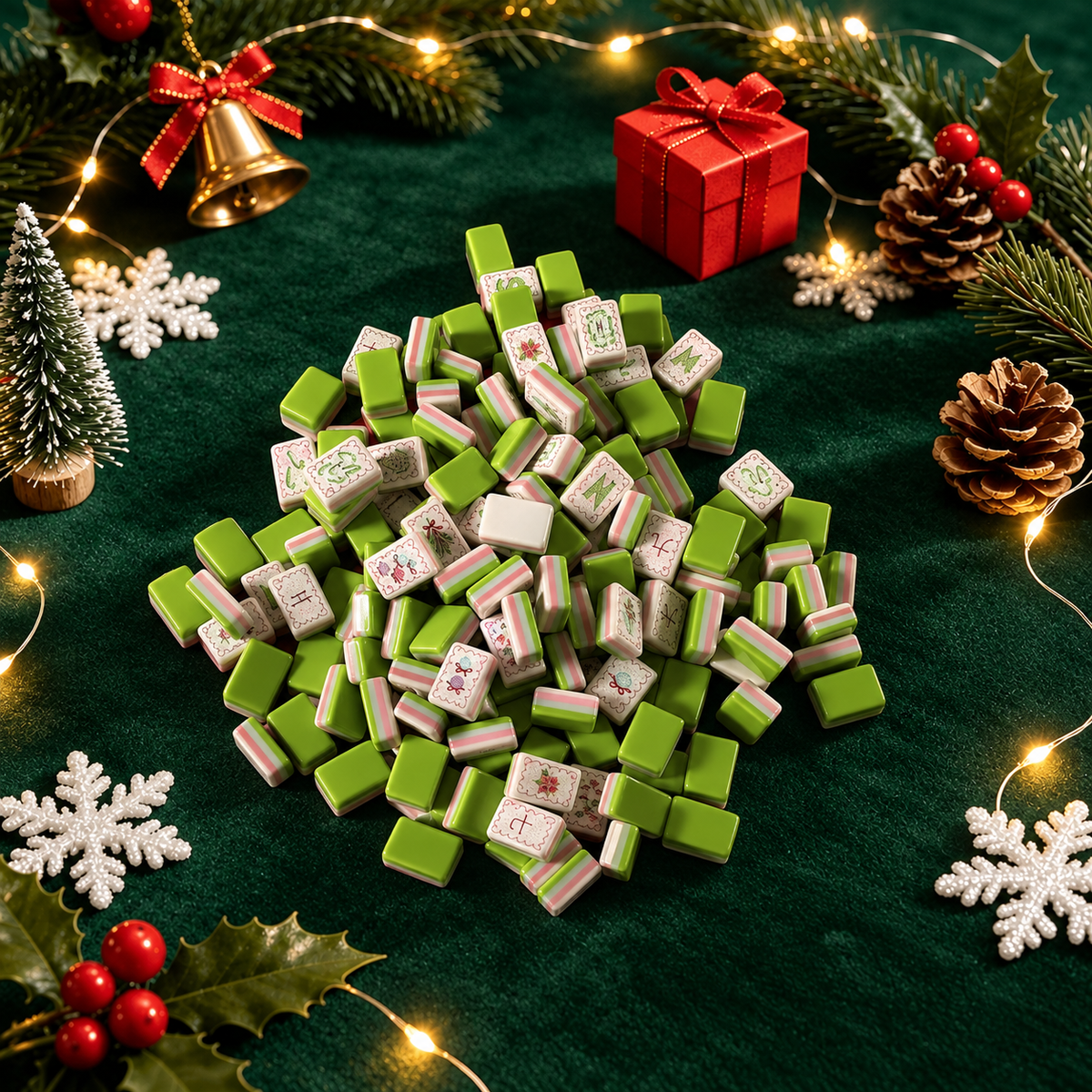 Christmas Warm Mahjong Sets
